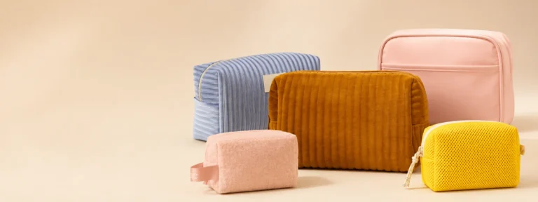 custom cosmetic bag sample