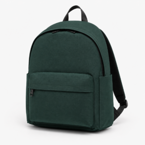 Custom classic everyday backpack with front pocket for bulk OEM orders