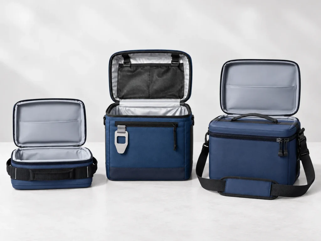 Different promotional cooler bag structures for custom projects